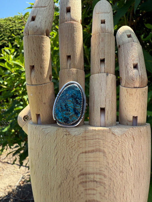 Tibetan Turquoise Statement Ring